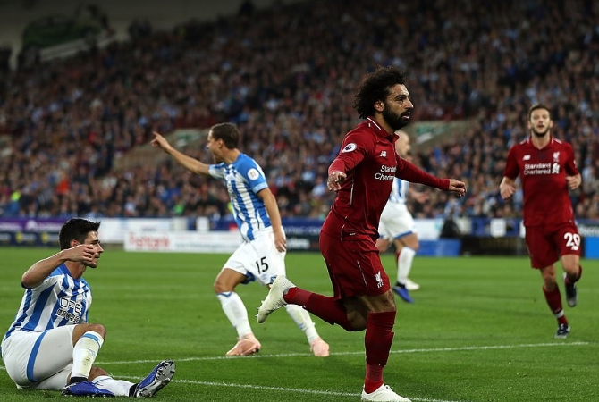 Salah Scores As Liverpool Win At Huddersfield